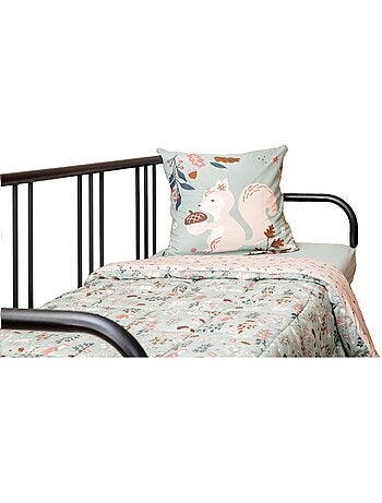 Couette coton imprimee Tamia l ecureuil