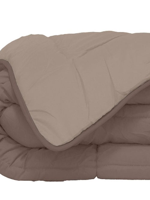 Couette d'été en microfibre bicolore - Kiabi