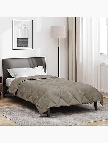 Couette d’été matelassée microfibre 200 g/m² - vidaxl