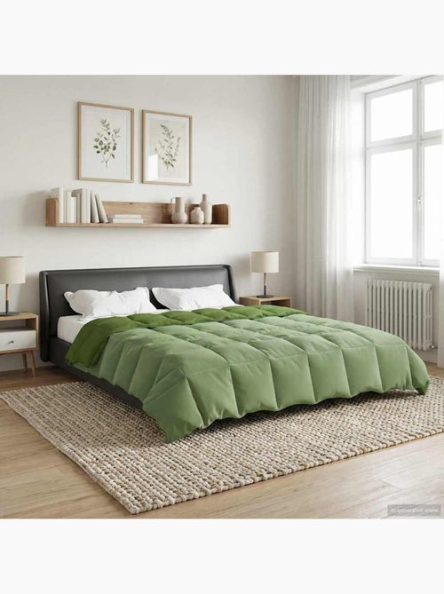 Couette d’été matelassée réversible velours microfibre - vidaxl - Kiabi Couette d’été matelassée réversible velours microfibre - vidaxl - Kiabi