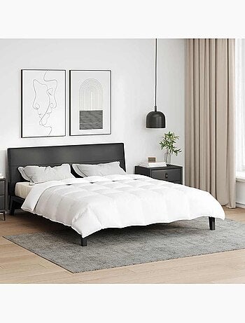 Couette d’été simple garnissage plumes duvet - vidaxl