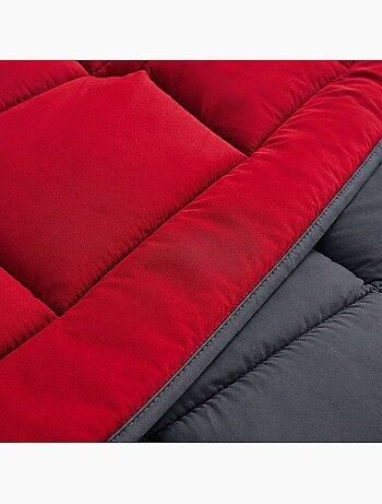 Couette d'?t? en microfibre bicolore
