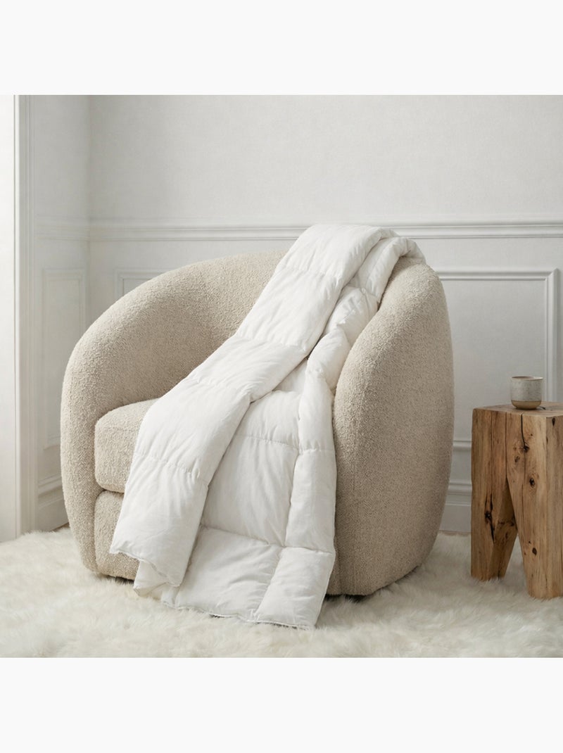 Couette duvet Tradition TEMPEREE - 70% Duvet d'Oie - DODO Blanc - Kiabi