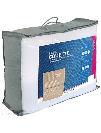Couette ELSA garnissage fibre polyester Léger (été)