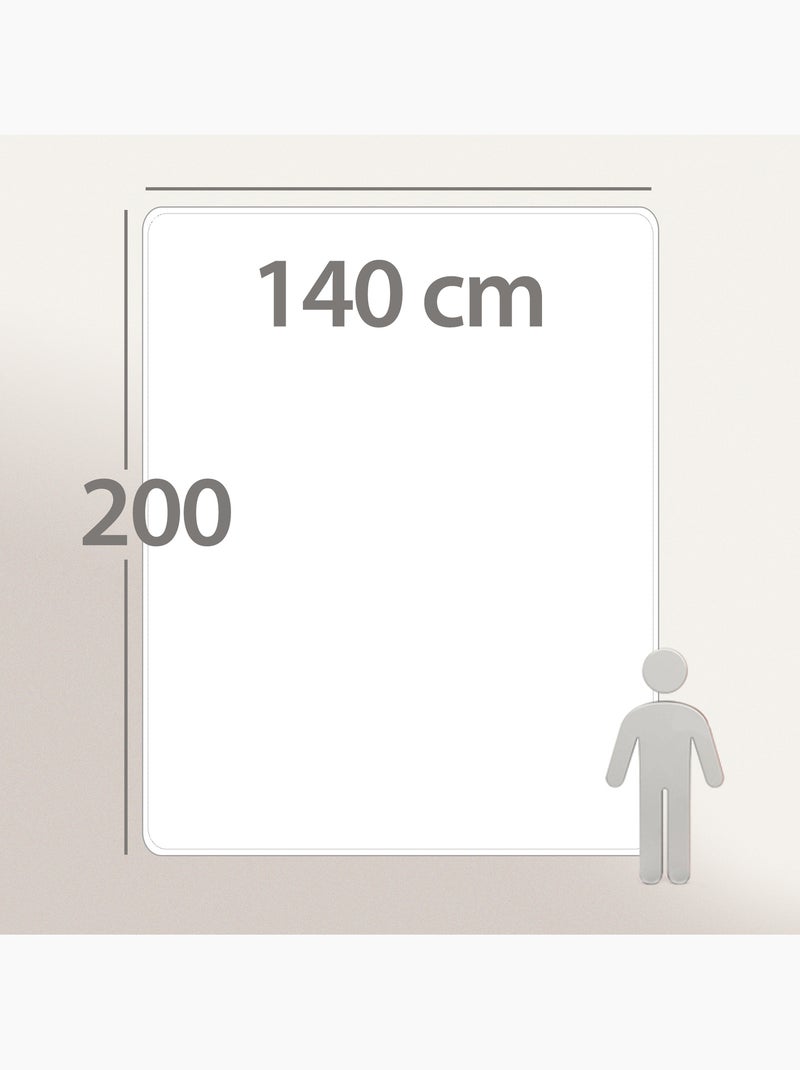 Couette ELSA garnissage fibre polyester Léger (été) Blanc - Kiabi