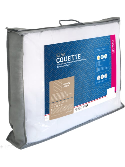 Couette ELSA garnissage fibre polyester Ultra légère (été) 100 g/m2 - Kiabi
