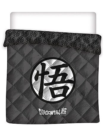 Couette Enfant Dragon Ball Matelassée Imprimée Réversible Lit 2 places, LOGO