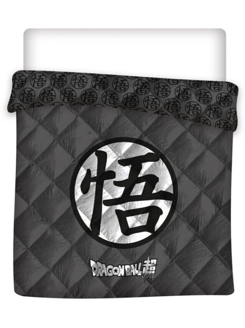 Couette Enfant Dragon Ball Matelassée Imprimée Réversible Lit 2 places, LOGO - Kiabi