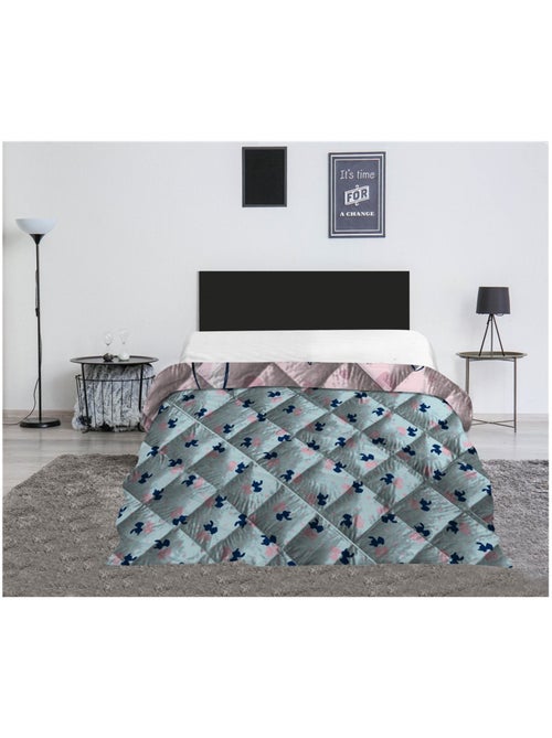 Couette Enfant Stitch, Matelassée Imprimée Réversible Lit 2 places, HEART - Kiabi