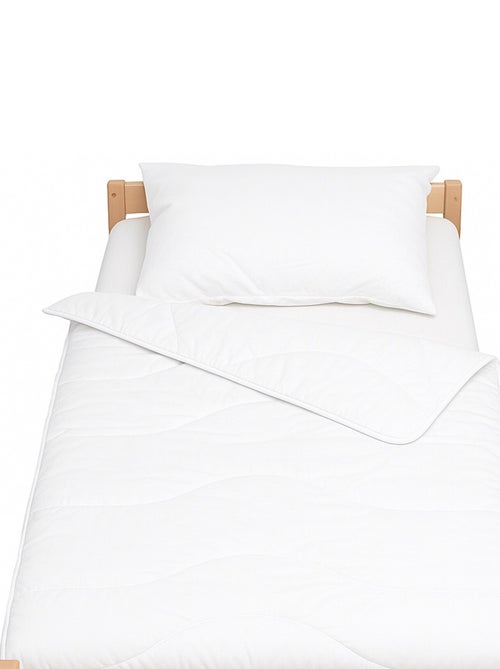 Couette et oreiller coton bio, fabriqué en France SEVIRA KIDS - Kiabi