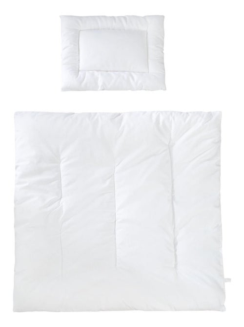 Couette et oreiller en coton pour berceau ROBA - Kiabi