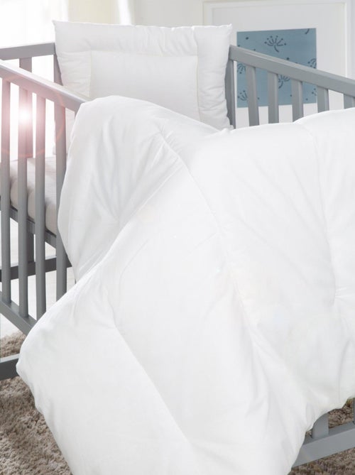 Couette et oreiller en coton pour berceau ROBA - Kiabi