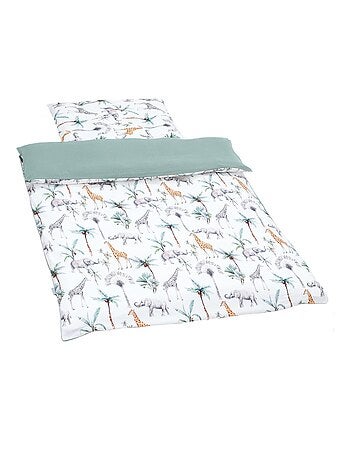 Couette et oreiller enfant - prêt à dormir, Safari SEVIRA KIDS