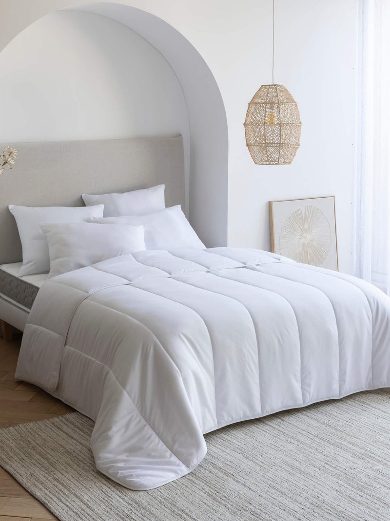 Couette été en coton anti-acariens Blanc - Kiabi