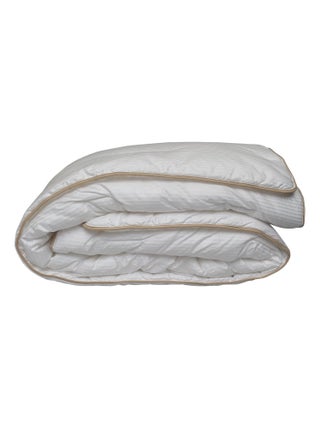 Couette "Fjord Grand Hotel" Chaude Satin de coton rayé Lestra -