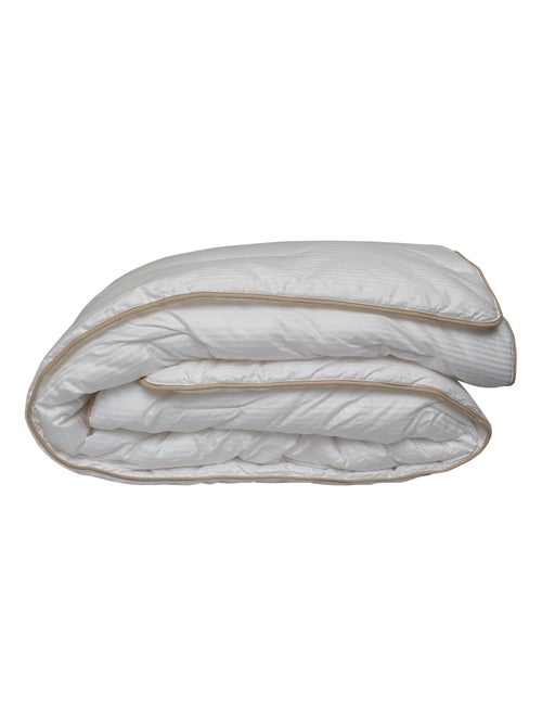 Couette "Fjord Grand Hotel" Chaude Satin de coton rayé Lestra - - Kiabi