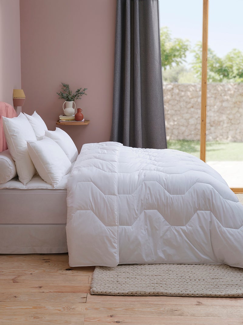 Couette Graine de lin - TEMPÉRÉE - DODO Blanc - Kiabi