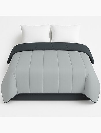 Couette Gris foncé/Gris clair - Tempérée