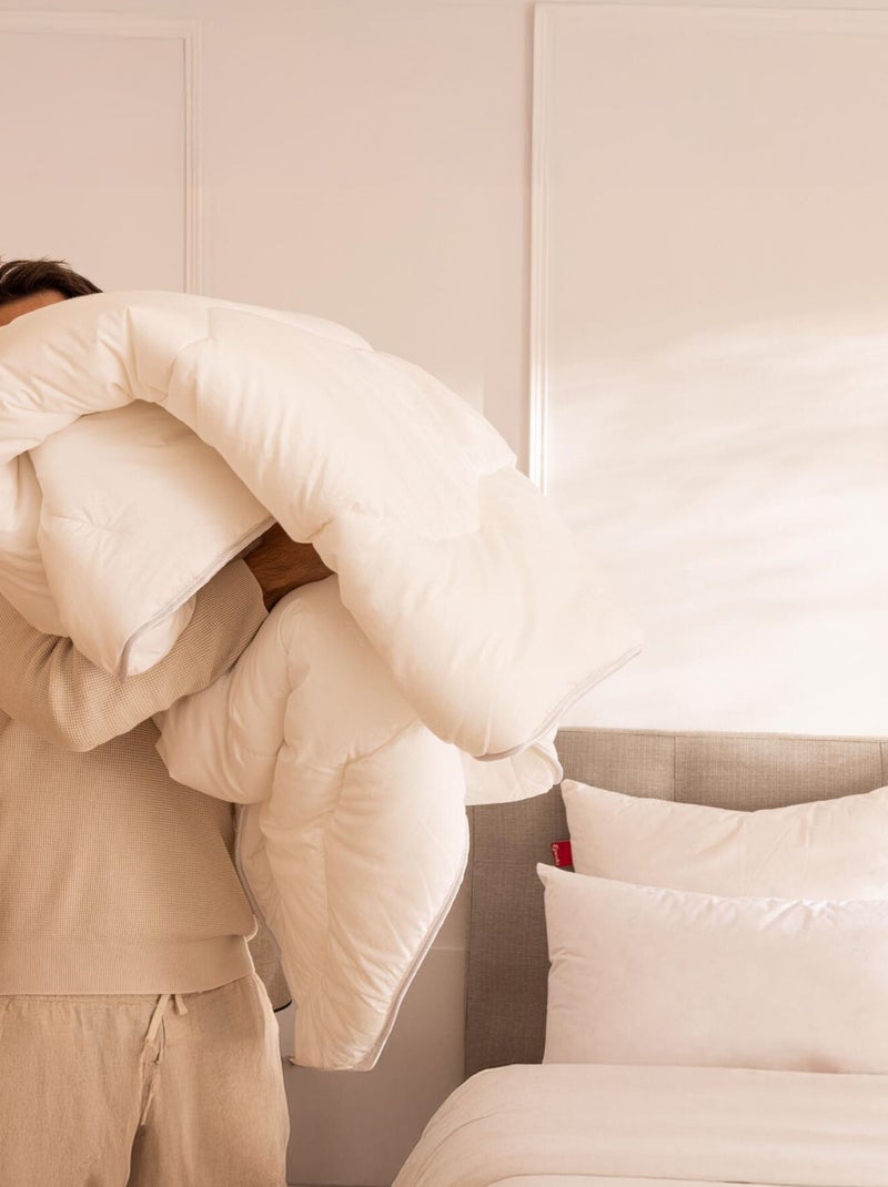Couette hiver anti-acariens Blanc - Kiabi