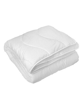 Couette hiver avec microduvet aspect gaufré 450 gr