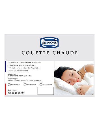 Couette hiver micro-gel 400g