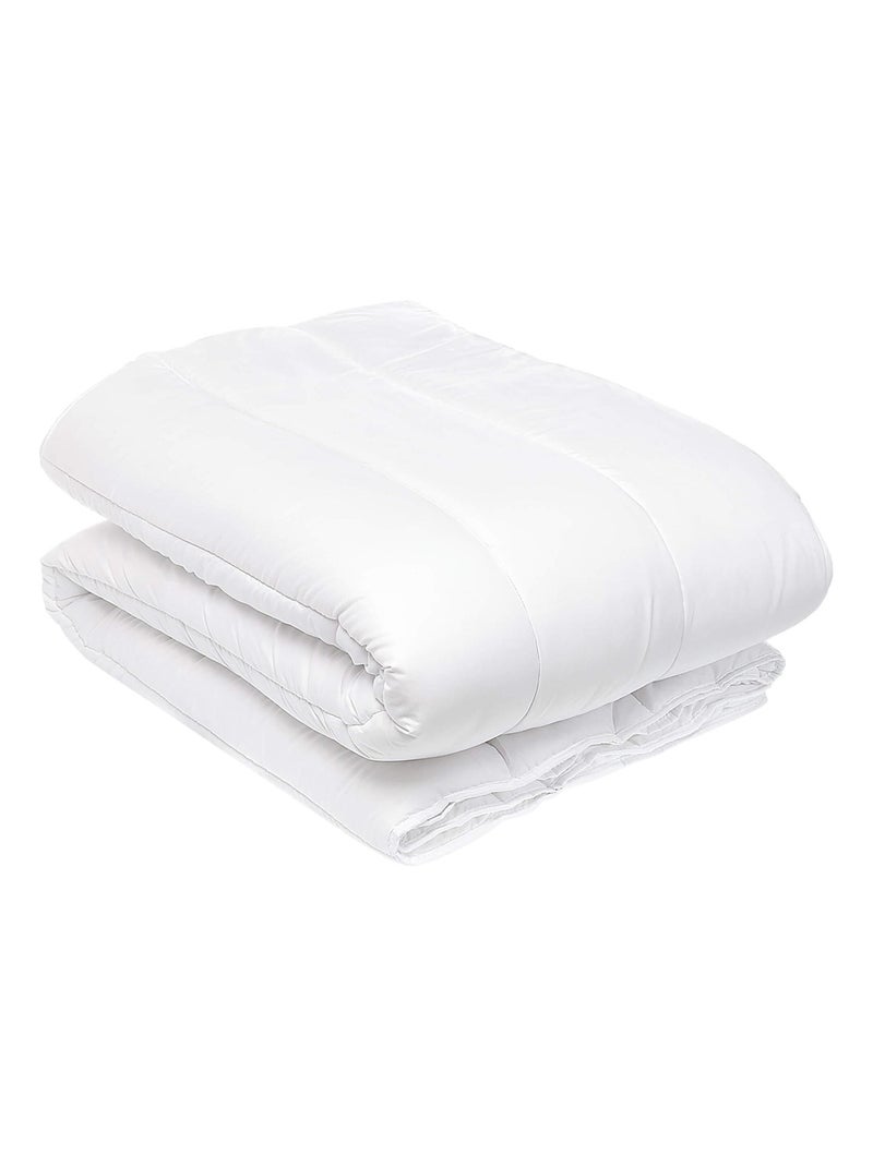Couette hypoallergénique tempérée 300g Blanc - Kiabi