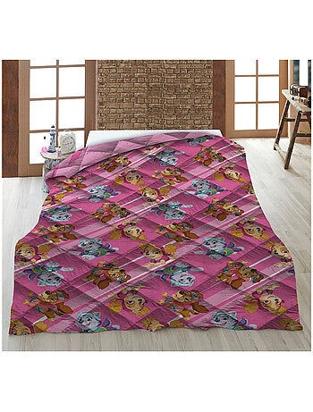 Couette Imprimée - La Pat'Patrouille Everest , Stella et Liberty Rose - 140x200 cm