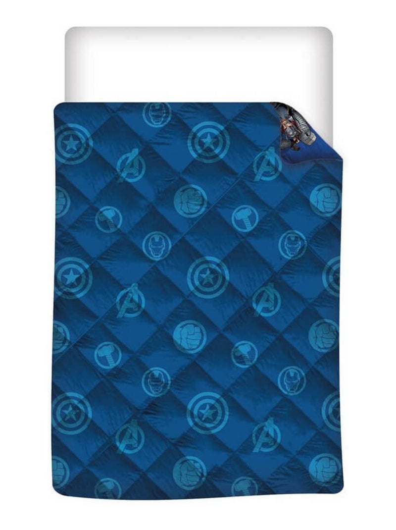 Couette Imprimée - Marvel Avengers - 140x200 cm Multicolore - Kiabi