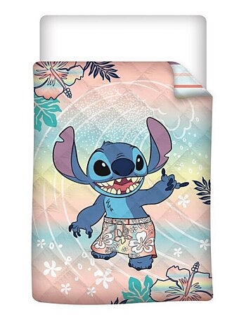 Couette Imprimée - Stitch avec une vague (Lilo & Stitch) Multicolors Pastel 140x200 cm