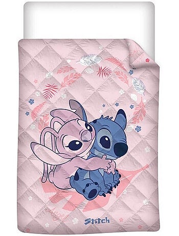 Couette Imprimée - Stitch et Angel - Calin - 140x200 cm