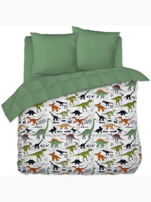 Couette imprimee 240 x 260 cm Dinosaure - Kiabi Couette imprimee 240 x 260 cm Dinosaure - Kiabi