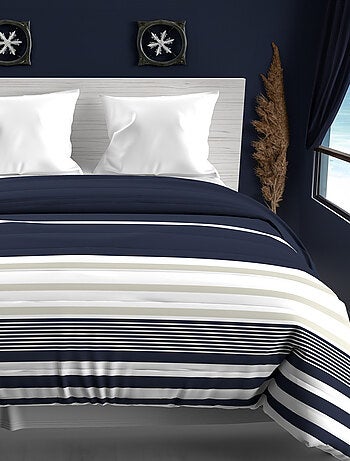 Couette imprimée 240x220 cm MARIN, par Soleil d'ocre