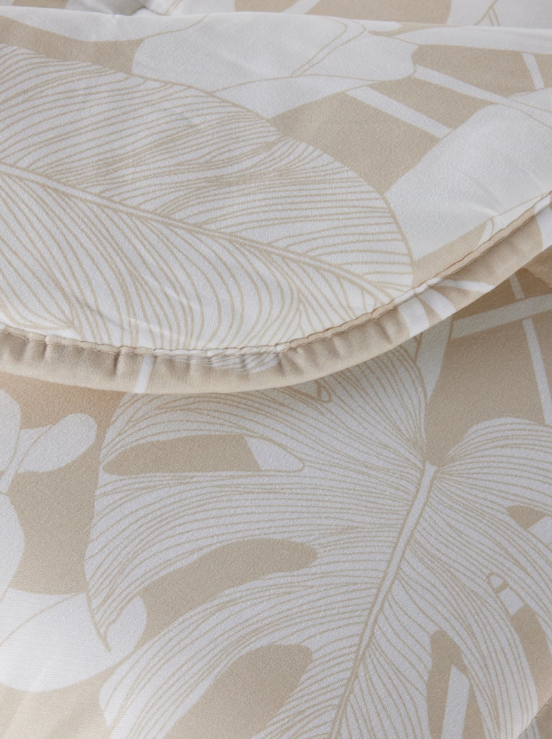 Couette imprimée beige - Kiabi