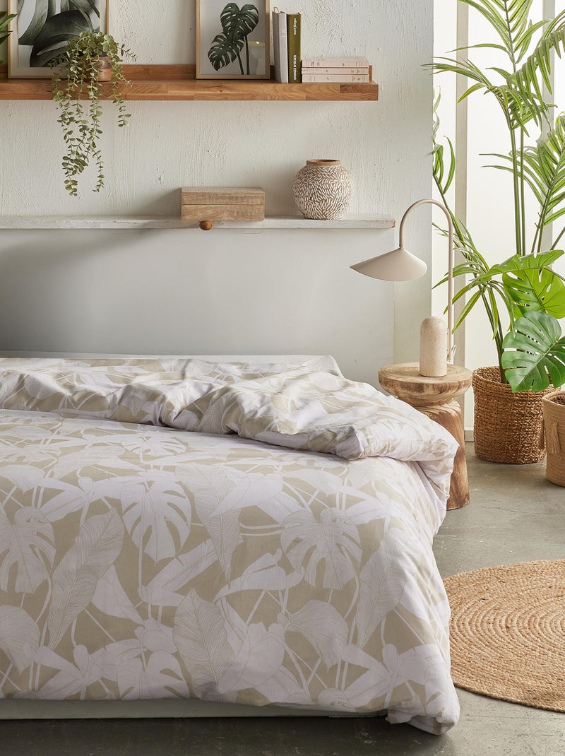 Couette imprimée beige - Kiabi