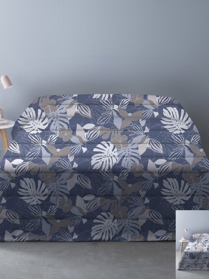 Couette imprimée  cm 450 gr Chika bleu Bleu - Kiabi