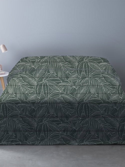 Couette imprimée  cm Monti vert 450 gr - Kiabi