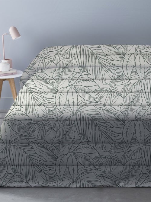 Couette imprimée  cm Monti vert 450 gr - Kiabi