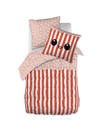 Couette imprimée Coton Fresh Popcorn