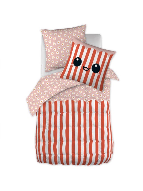 Couette imprimée Coton Fresh Popcorn - Kiabi
