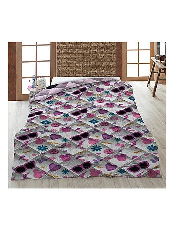 Couette imprimée réversible Minnie Mouse Disney - 140 cm x 200 cm