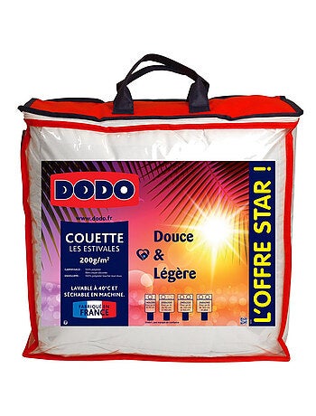 Couette légère 100% Polyester Fibre recyclée CIRCUL’AIR® Dodo