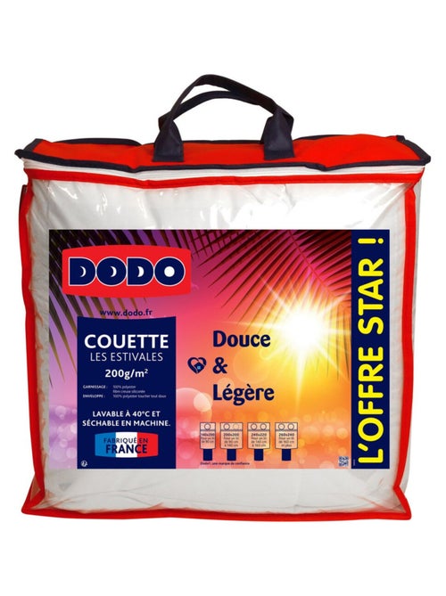 Couette légère 100% Polyester Fibre recyclée CIRCUL’AIR® Dodo - Kiabi