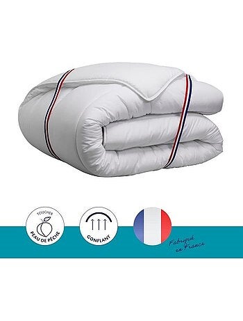 Couette légère 200gr/m2 - dodo - country - 220 x 240 cm - blanc