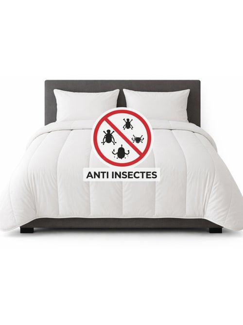Couette légère Anti insectes - 2 personnes 220 x 240 - Kiabi Couette légère Anti insectes - 2 personnes 220 x 240 - Kiabi