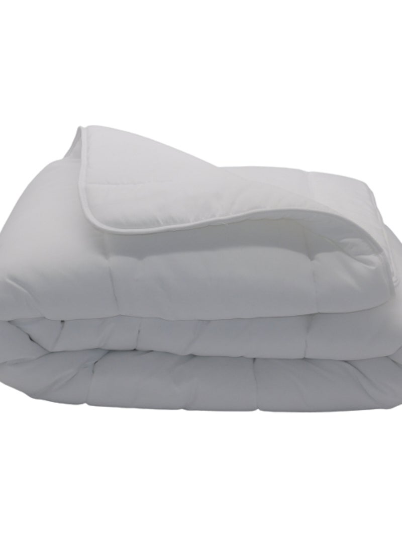 Couette légère Anti insectes - 2 personnes 220 x 240 Blanc - Kiabi