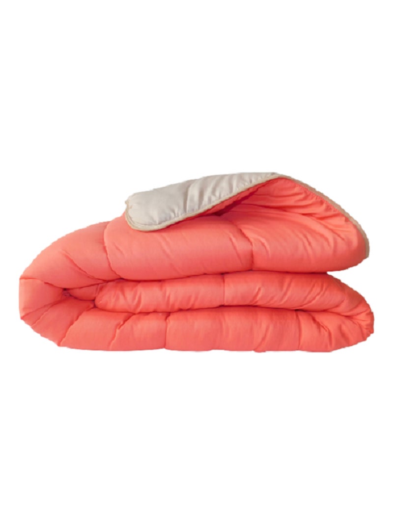Couette légère bicolore Corail - Kiabi