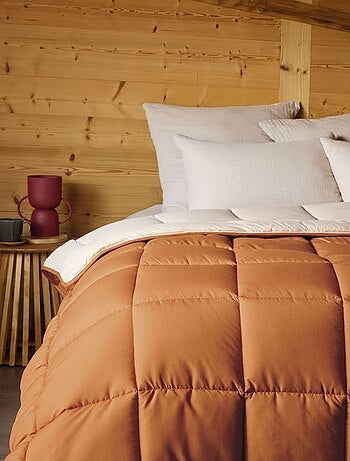 Couette légère double face