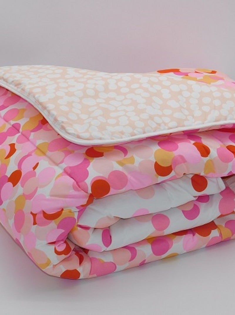 Couette Légère imprimée Confetti Multicolore - Kiabi