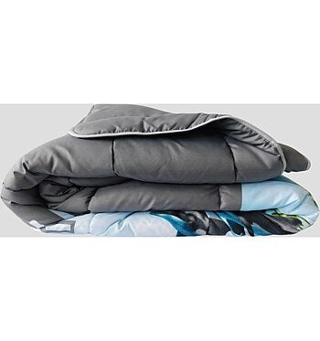 Couette légère imprimée Dauphins - 1 personne 140 x 200