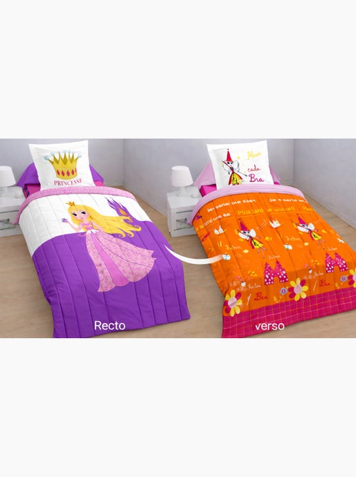 Couette Légère Imprimée Fée/princesse - 1 Personne 140 x 200 - Kiabi